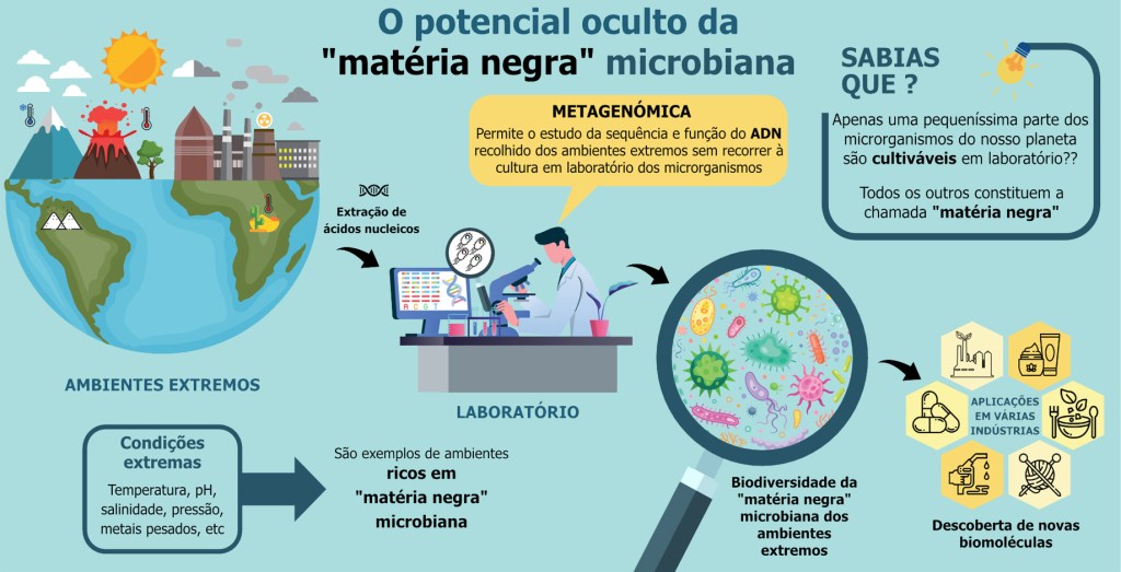 O potencial oculto da “materia negra” microbiana