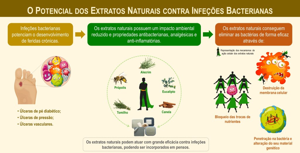 O Potencial dos Extratos Naturais contra Bactérias